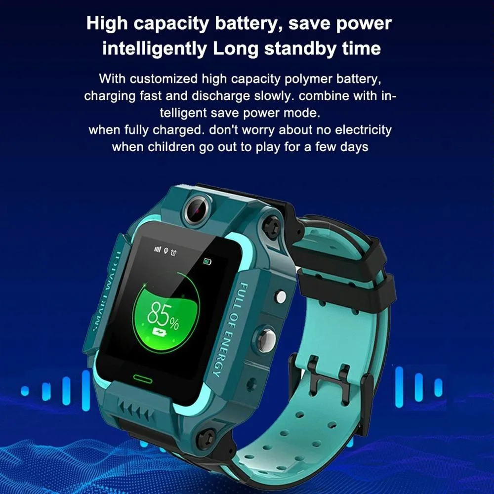 1.44 Inch 360-Degree Rotating Positioning Camera Smart Waterproof Children Calling Watch