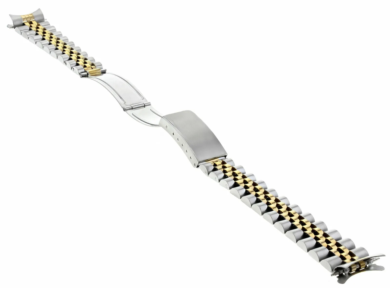 17MM JUBILEE WATCH BAND FOR 31MM ROLEX MIDSIZE 68273 78273 178241 TWO TONE HEAVY