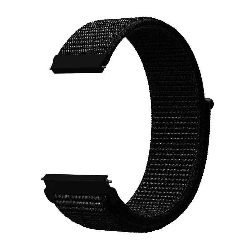 18MM Nylon Loop Band For Xiaomi Mi Smart Watch Straps Women Sports Bracelet For Garmin Vivoactive 4S/Venu 2s Correa Wristband
