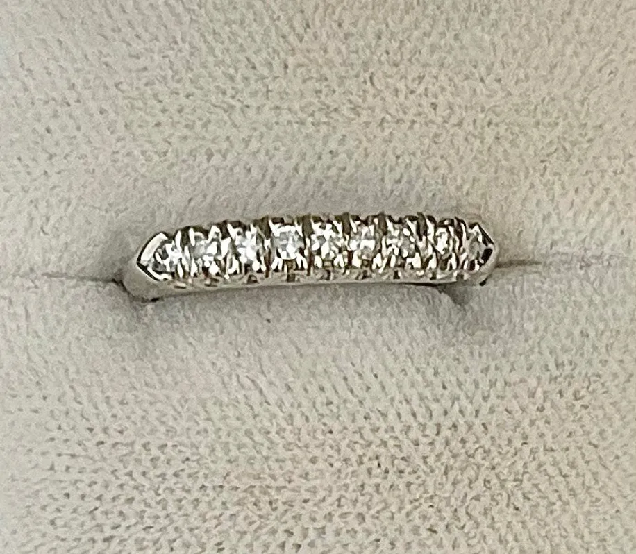 1920s Unique Intricate Design SWG Diamonds Ring - $5K Appraisal Value w/CoA!