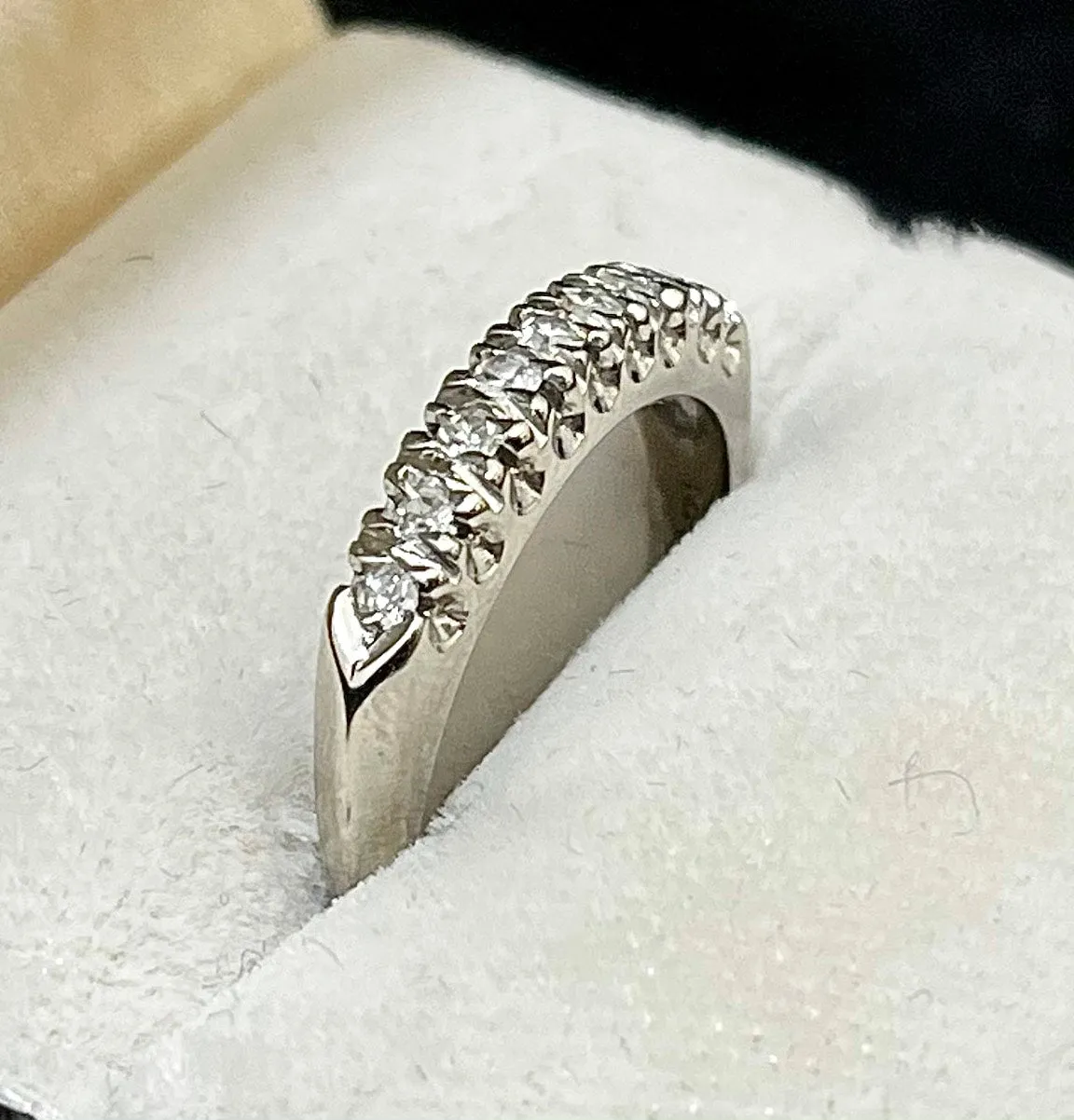 1920s Unique Intricate Design SWG Diamonds Ring - $5K Appraisal Value w/CoA!