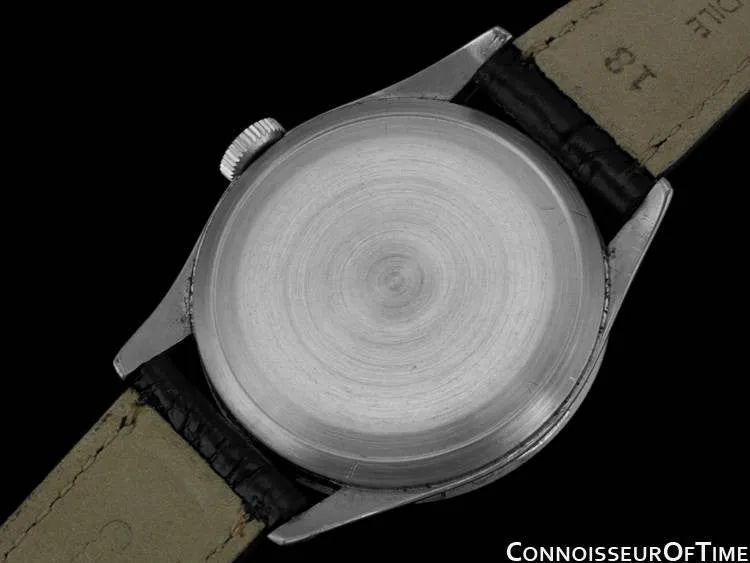 1954 Omega Vintage Mens 30T2 Watch, Larger Model - Stainless Steel