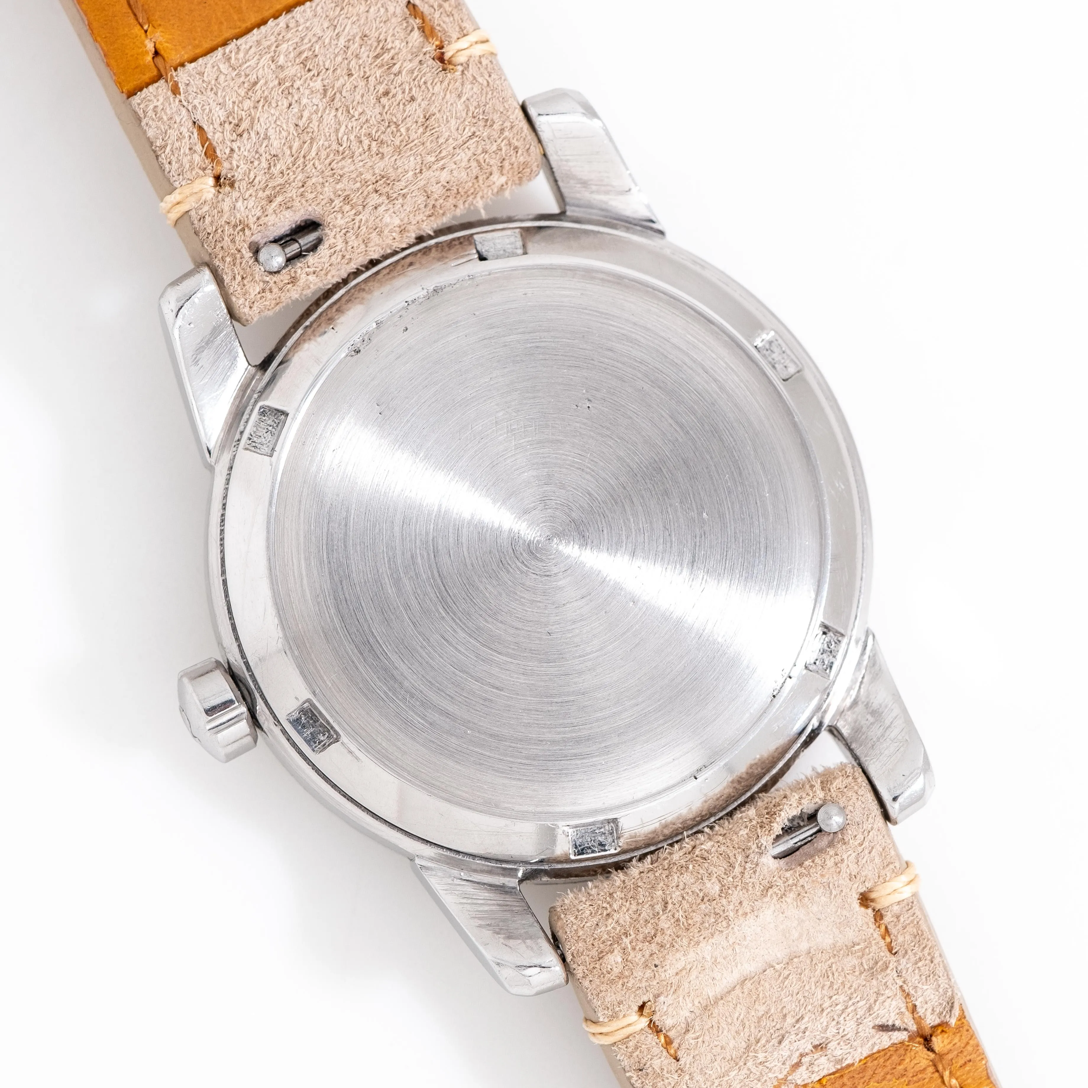 1954 Vintage Omega Seamaster Automatic Waffle Dial Ref. 2577-19SC Stainless Steel Watch (# 14964)