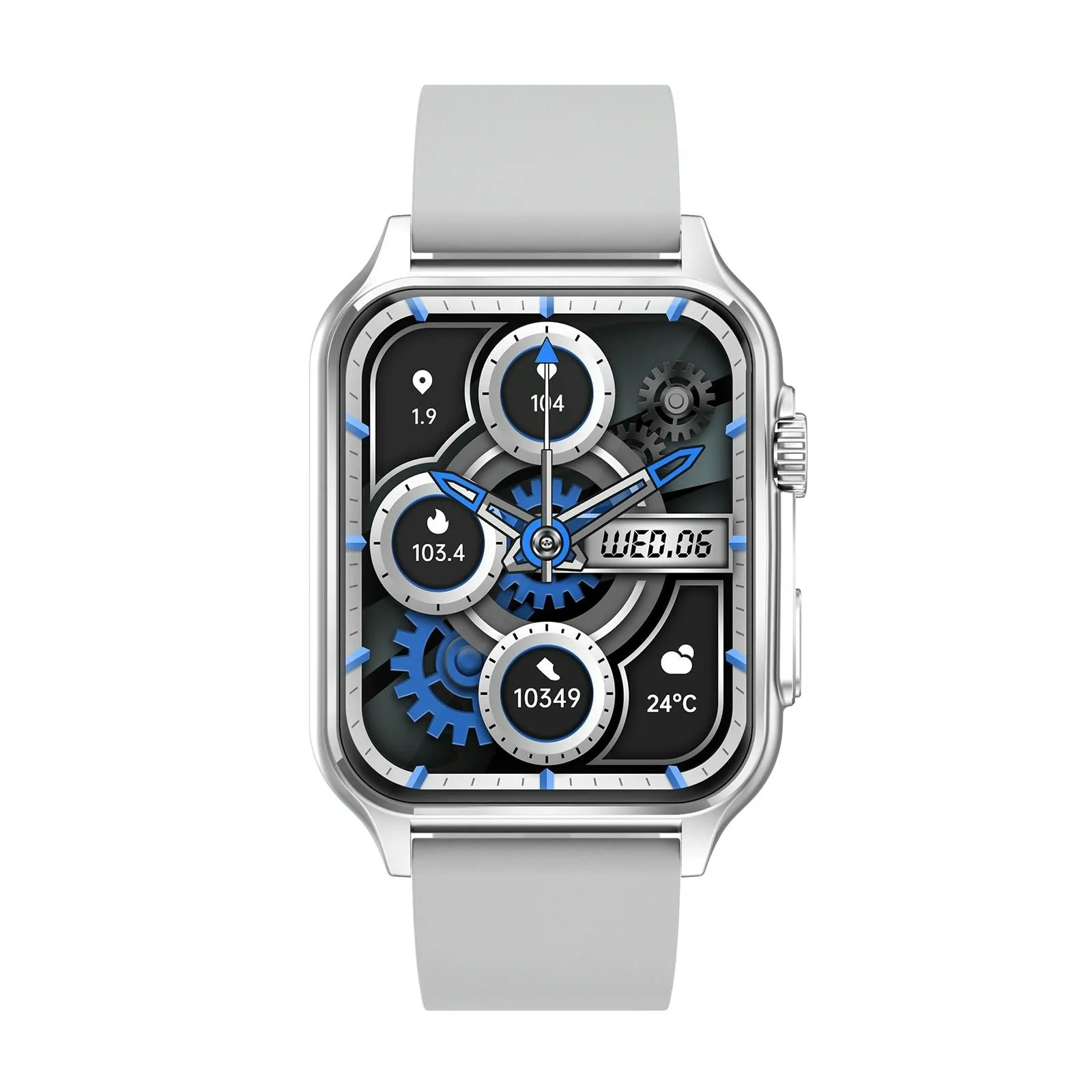 1.96 Inch Ips Screen Smart Watch Supports Bluetooth Calls / Blood Oxygen Monitoring