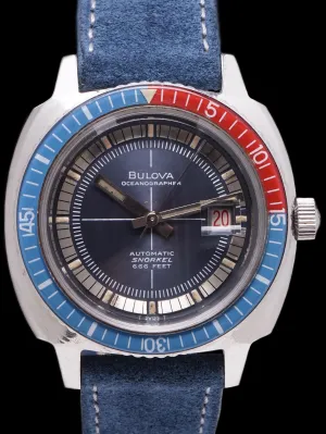 1969 Bulova Oceanographer Snorkel "M"