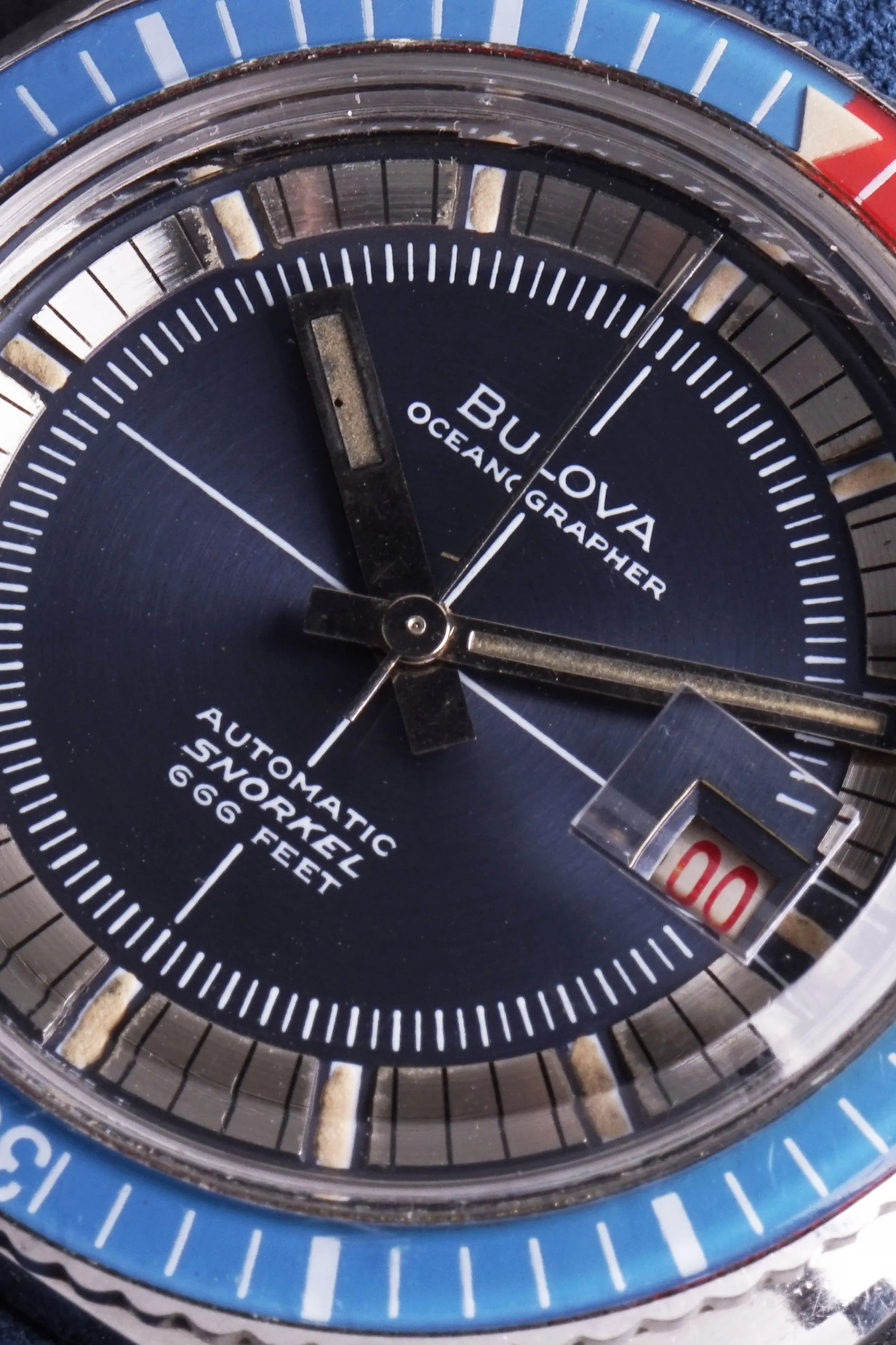 1969 Bulova Oceanographer Snorkel "M"
