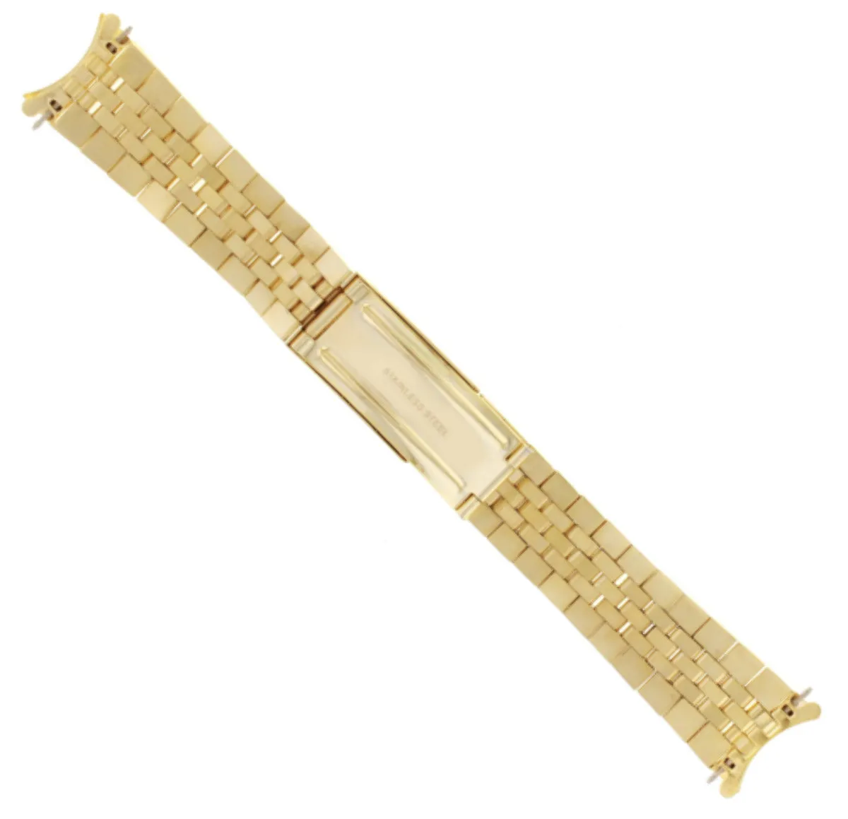 19MM JUBILEE WATCH BAND FOR 34MM ROLEX  DATE  NQS 1502 1503 1505 1511 18K GOLD