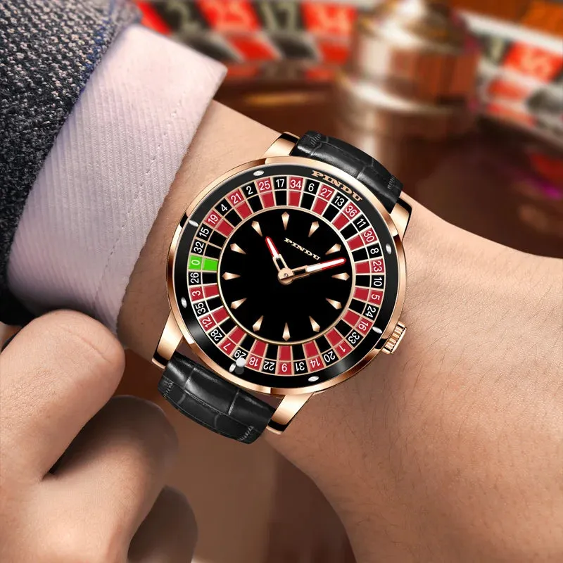 2024 New Mechanical Watch Men'S Watch To Brand Luxury Fashion Casual Business Mineral Highly Reinforced Mirror Waterroof Watch