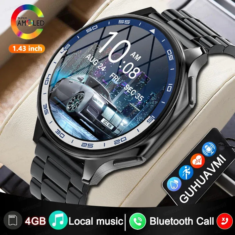 4G Memory Smartwatch Sports Bluetooth Call Video Music Playing