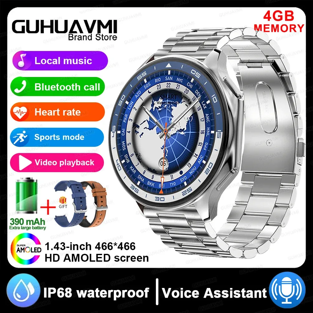 4G Memory Smartwatch Sports Bluetooth Call Video Music Playing
