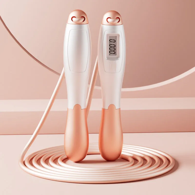 Adjustable Cordless Jump Rope with Electronic Counter
