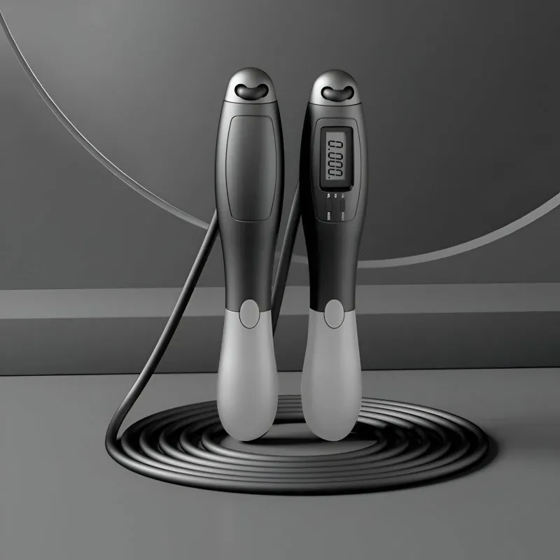 Adjustable Cordless Jump Rope with Electronic Counter