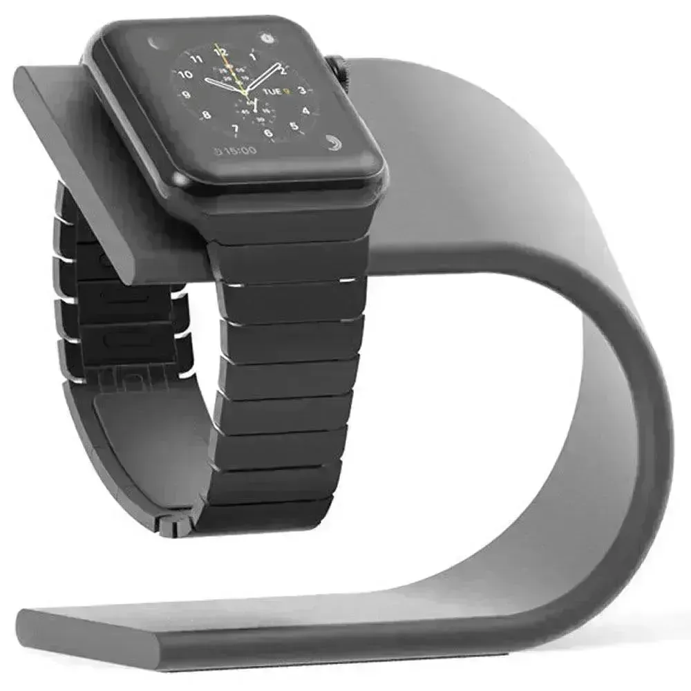Aluminum alloy U-shaped smart watch charging stand