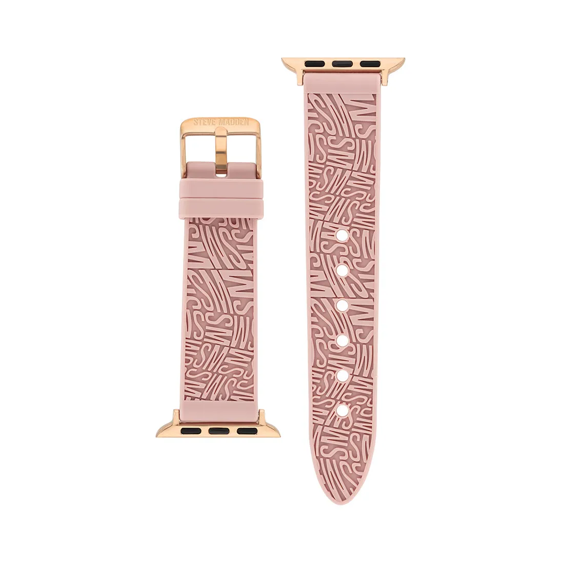 Apple Watch® RUBBER LOGO BAND 38/40/41MM PINK