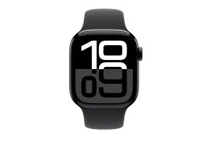 Apple Watch Series 10 | 42mm | Jet Black Aluminium Case Black Sport Band S/M