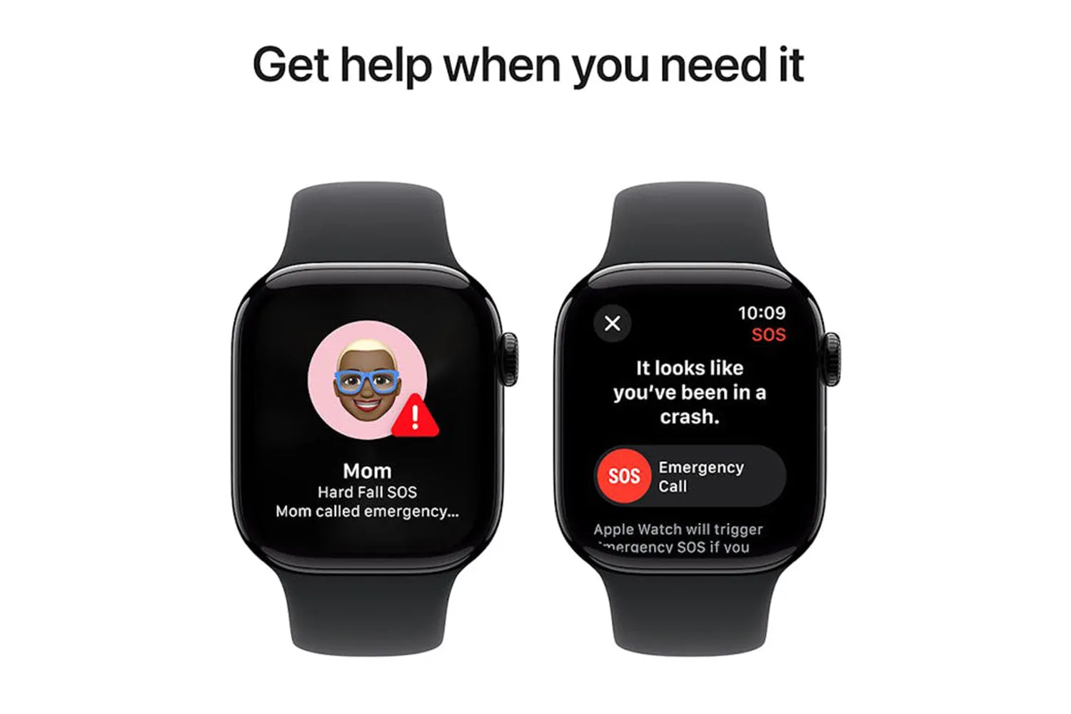 Apple Watch Series 10 | 42mm | Jet Black Aluminium Case Black Sport Band S/M