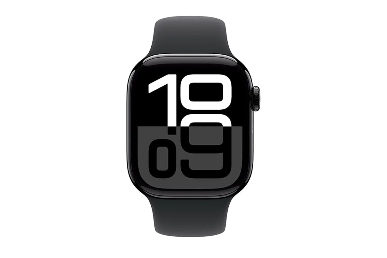Apple Watch Series 10 | 42mm | Jet Black Aluminium Case Black Sport Band S/M