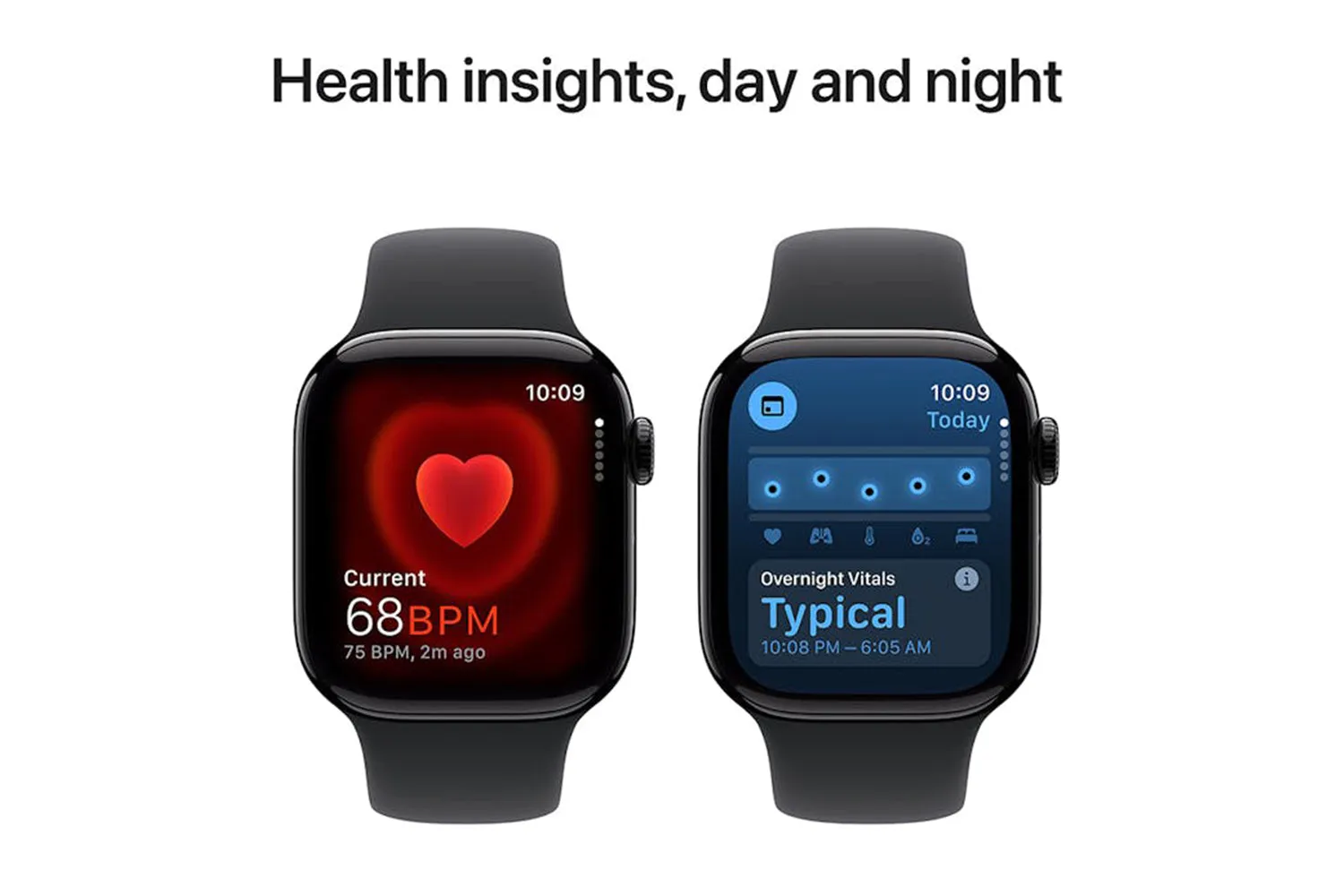 Apple Watch Series 10 | 42mm | Jet Black Aluminium Case Black Sport Band S/M