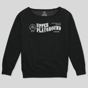 AUTHENTIC GOODS WOMEN'S SCOOP NECK SWEATSHIRT