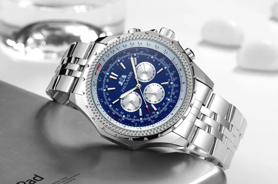 Automatic Navitimer Stainless Steel Watch