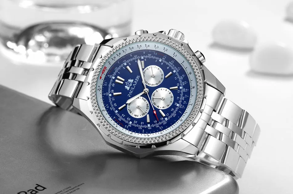 Automatic Navitimer Stainless Steel Watch
