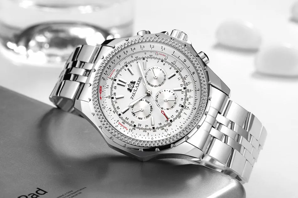 Automatic Navitimer Stainless Steel Watch