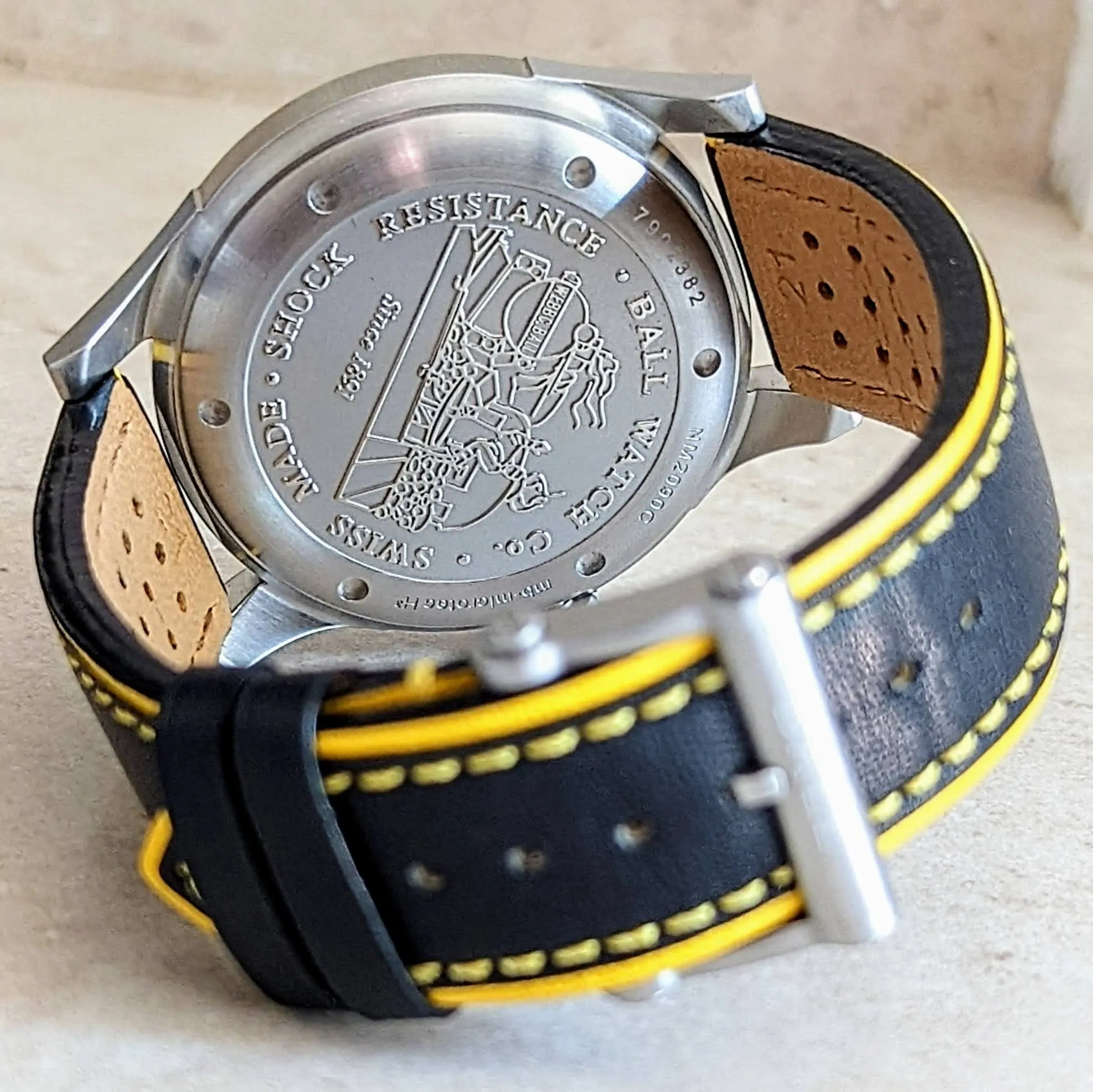 BALL Fireman II Automatic Watch NM2090C 100M/330FT