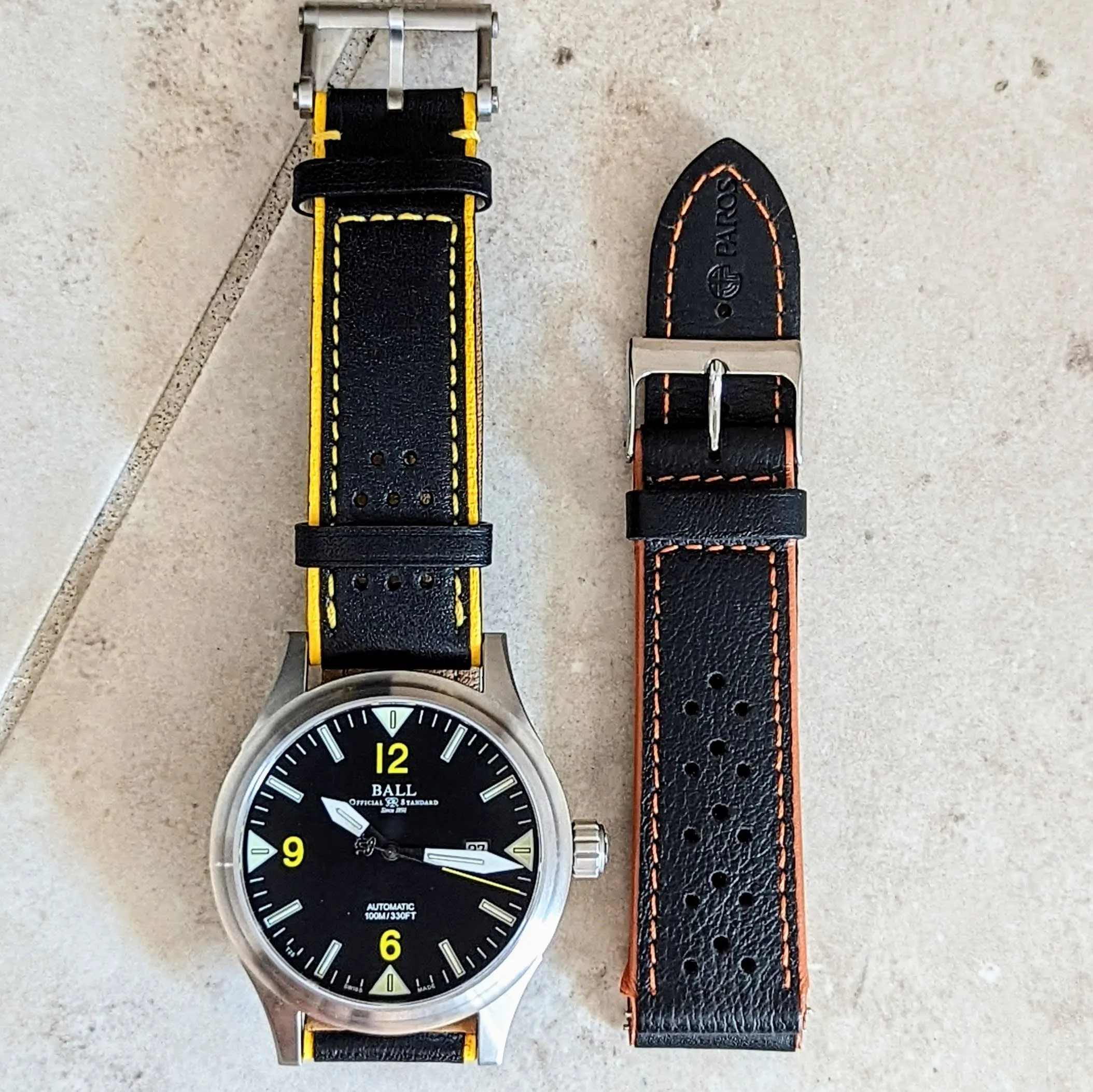 BALL Fireman II Automatic Watch NM2090C 100M/330FT