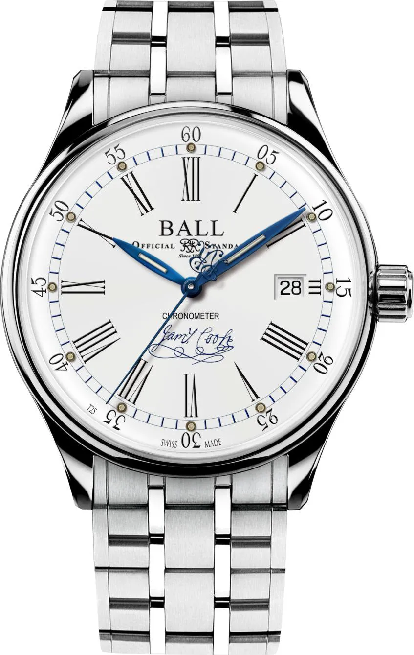 Ball Watch Company Trainmaster Endeavour Chronometer Steel Limited Edition D