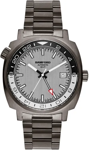 BAM Watch GMT Grey Black White