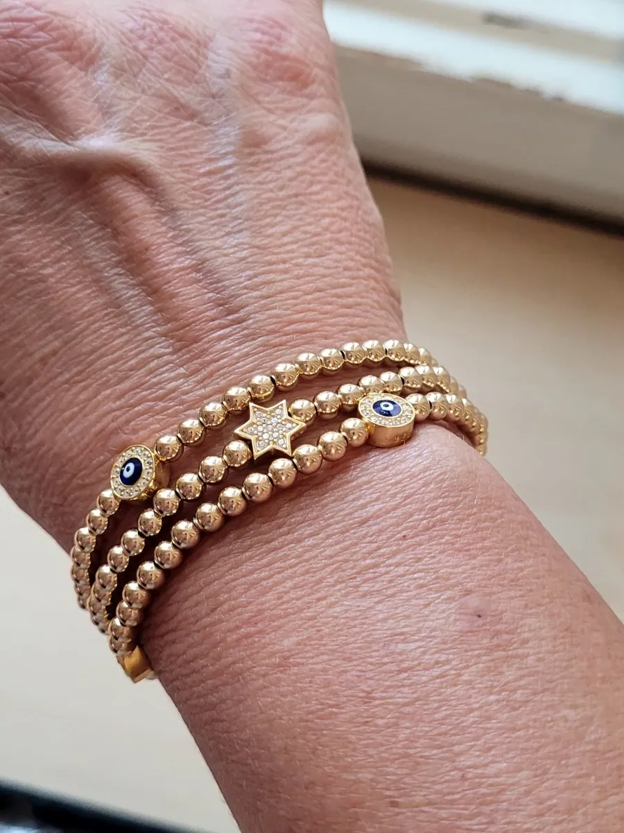 Bead Bracelet Evil Eye