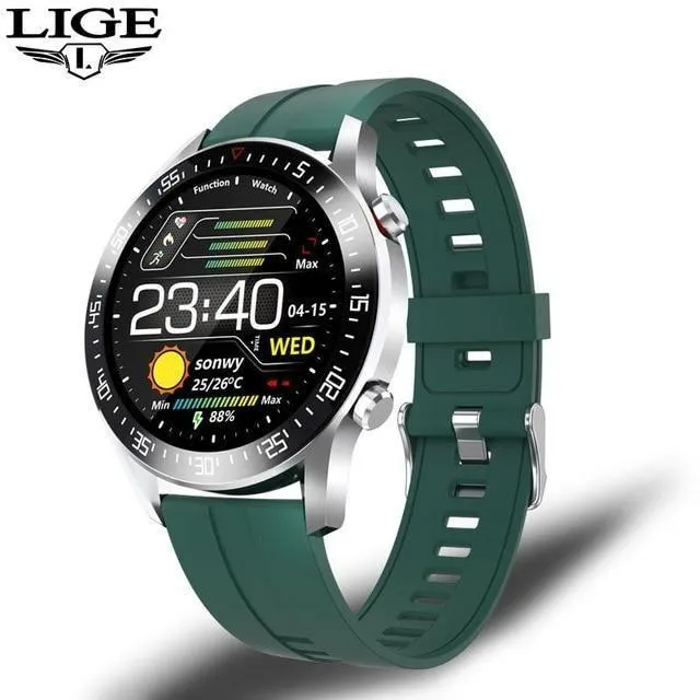 Best Gifts for 2023 - Smart Watch for Android Heart Rate Blood Pressure Information Reminder Sport Waterproof