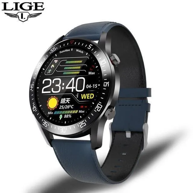 Best Gifts for 2023 - Smart Watch for Android Heart Rate Blood Pressure Information Reminder Sport Waterproof