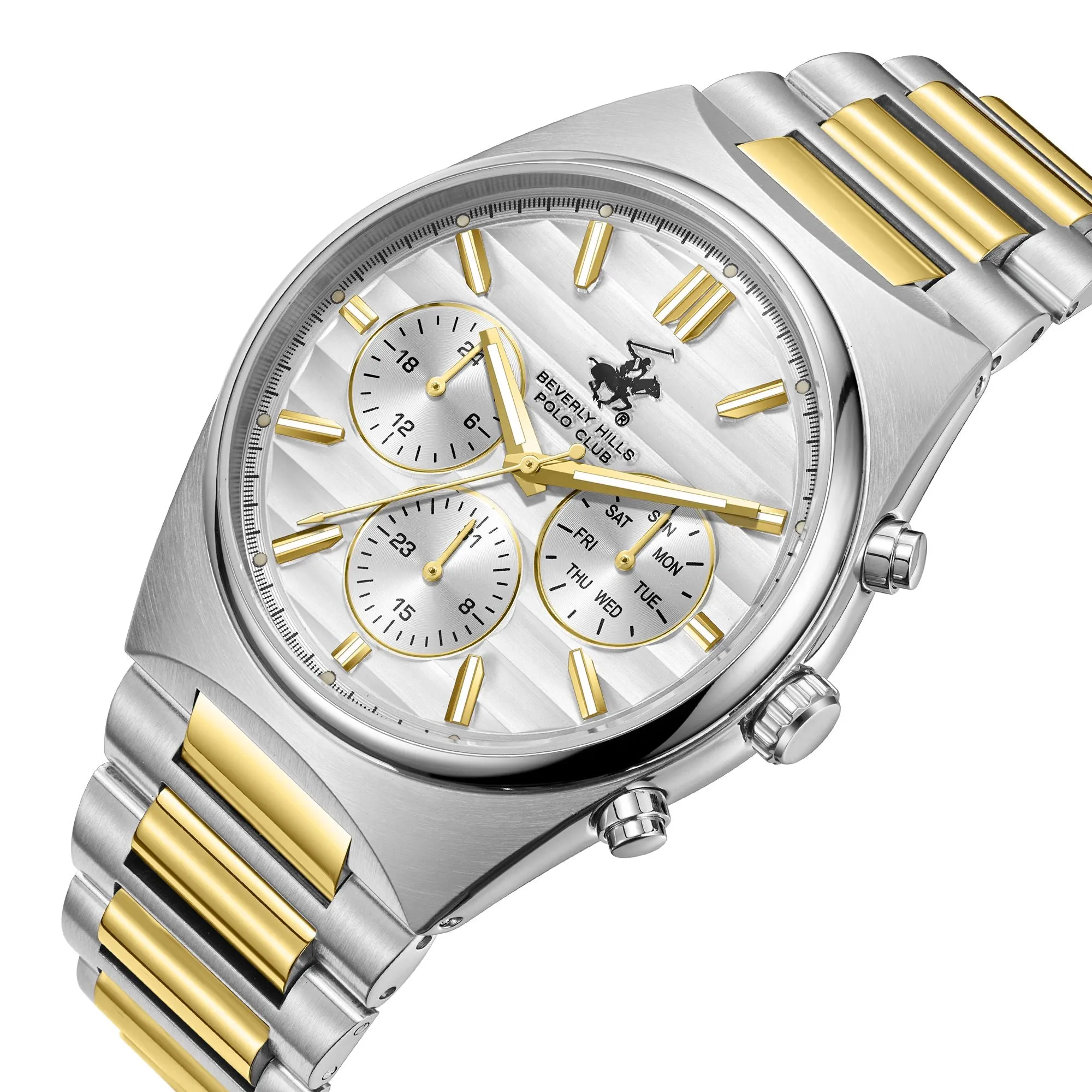 BHPC-BP3744X.330 - Stainless Steel Multifunction Watch For Men