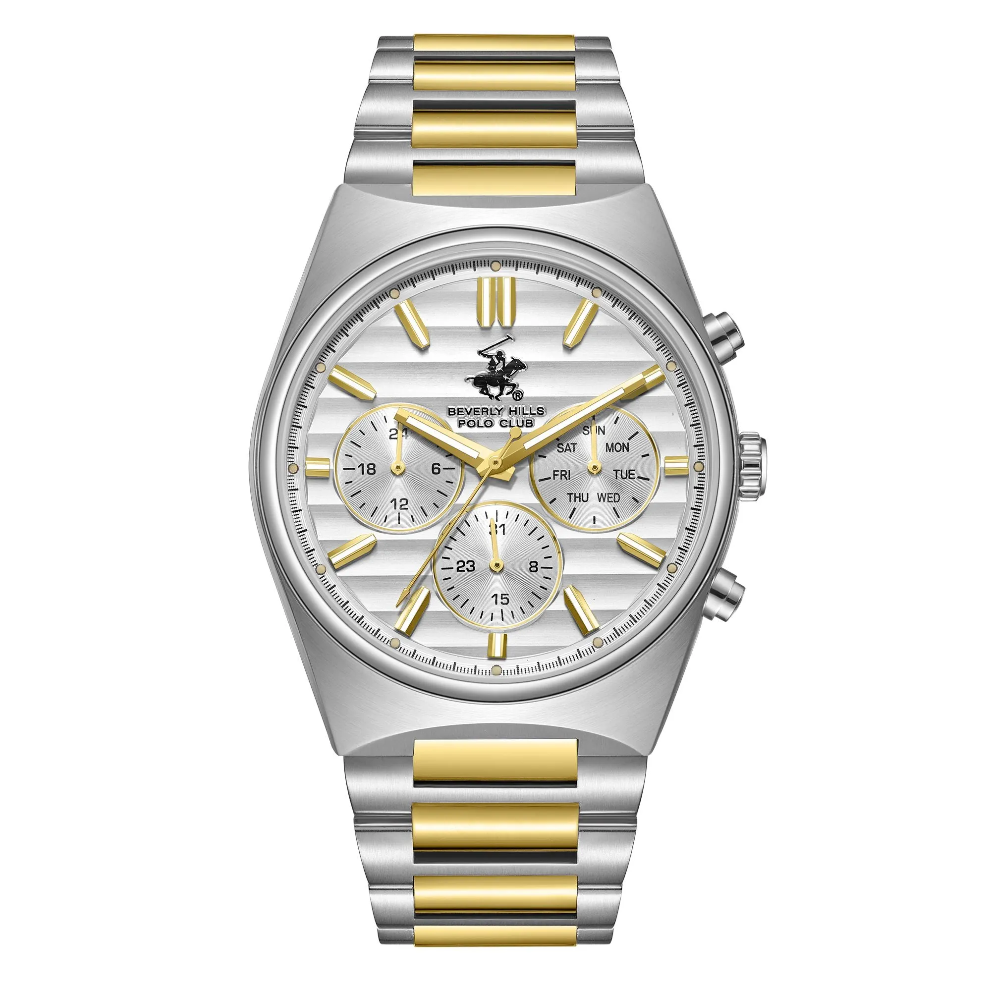 BHPC-BP3744X.330 - Stainless Steel Multifunction Watch For Men