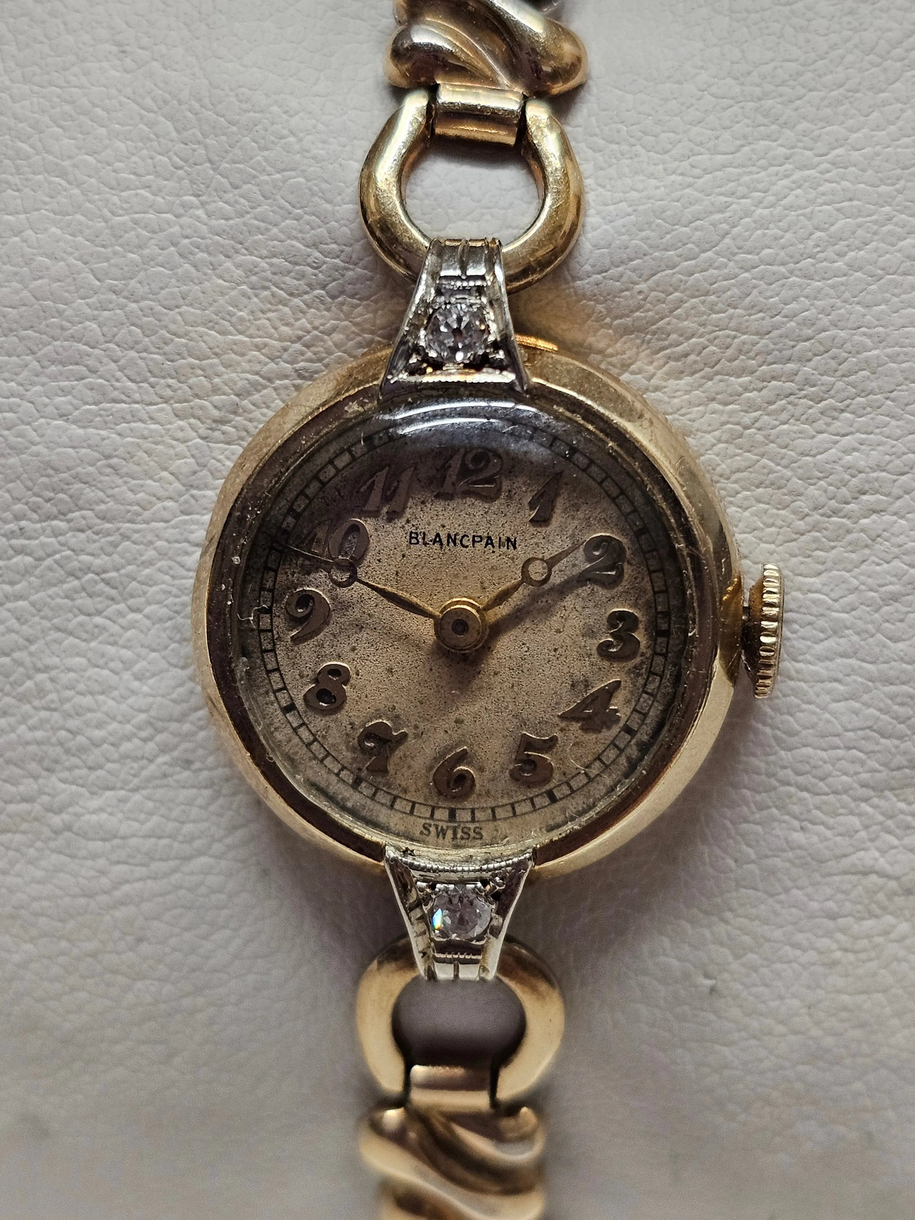 BLANCPAIN, 14K Rose Gold, Unique 1920s Vintage Ladies Watch - $20K APR w/ COA!!!