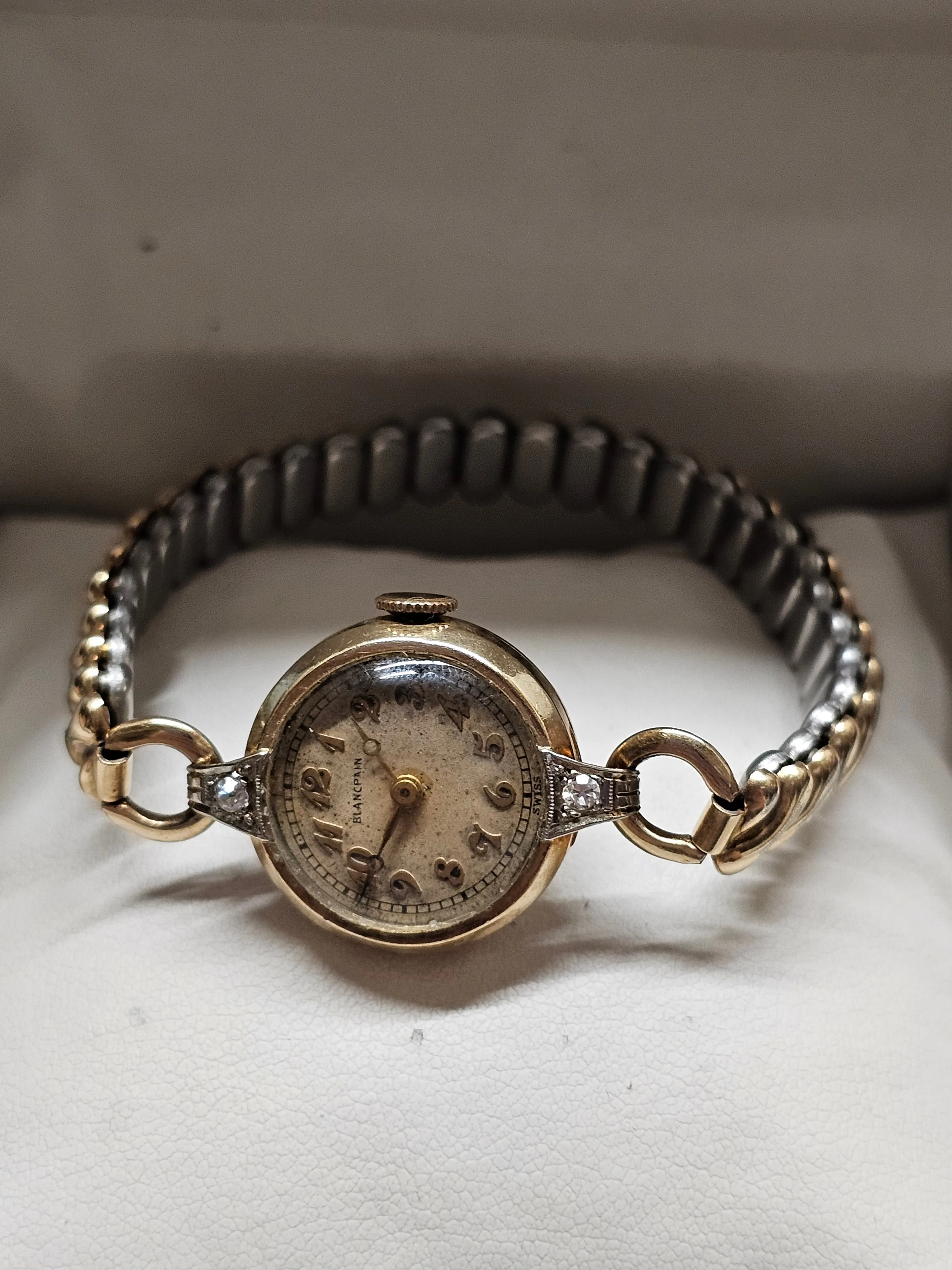 BLANCPAIN, 14K Rose Gold, Unique 1920s Vintage Ladies Watch - $20K APR w/ COA!!!
