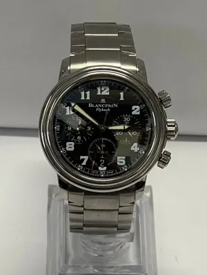 BLANCPAIN Flyback SS Men’s Automatic Chronograph Unique Watch - $30K APR w/ COA!