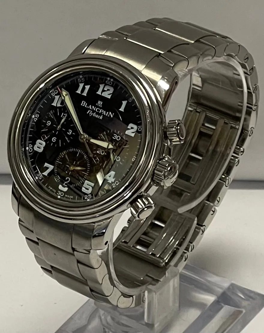BLANCPAIN Flyback SS Men’s Automatic Chronograph Unique Watch - $30K APR w/ COA!