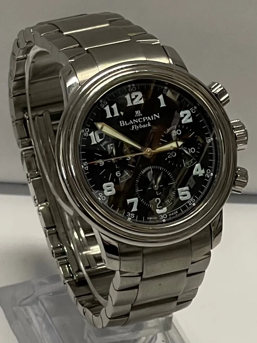 BLANCPAIN Flyback SS Men’s Automatic Chronograph Unique Watch - $30K APR w/ COA!