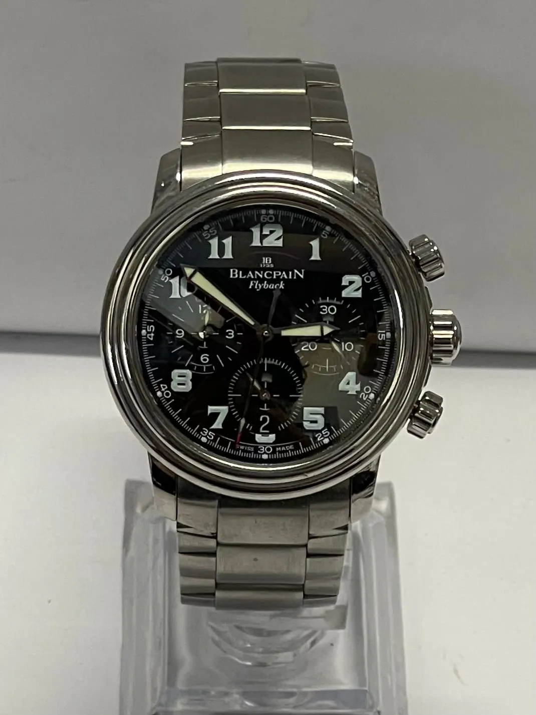 BLANCPAIN Flyback SS Men’s Automatic Chronograph Unique Watch - $30K APR w/ COA!
