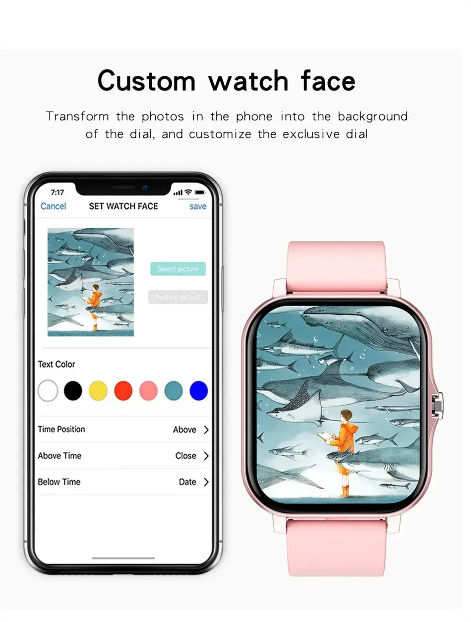 Bluetooth Call Smart Watch for Women