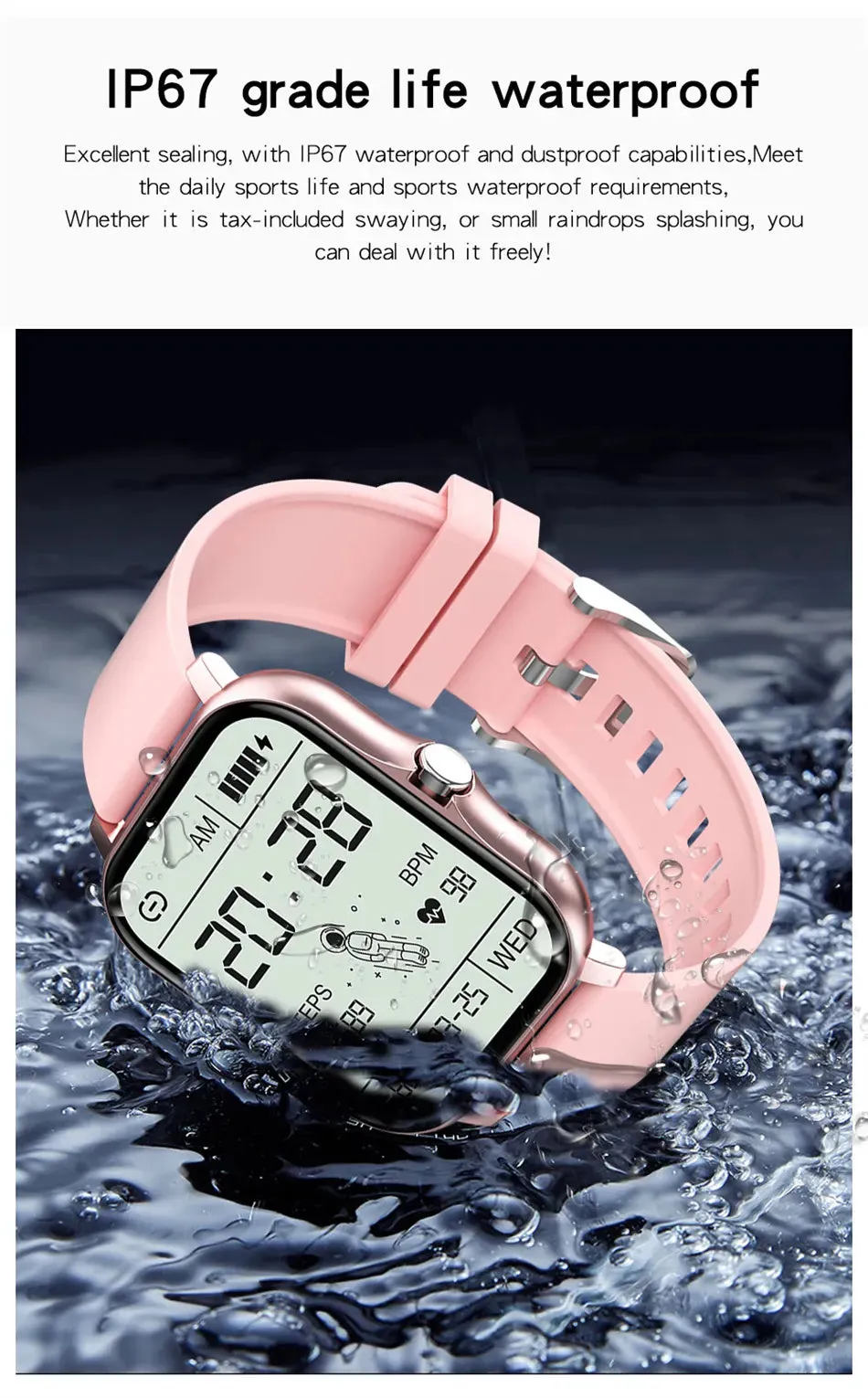 Bluetooth Call Smart Watch for Women