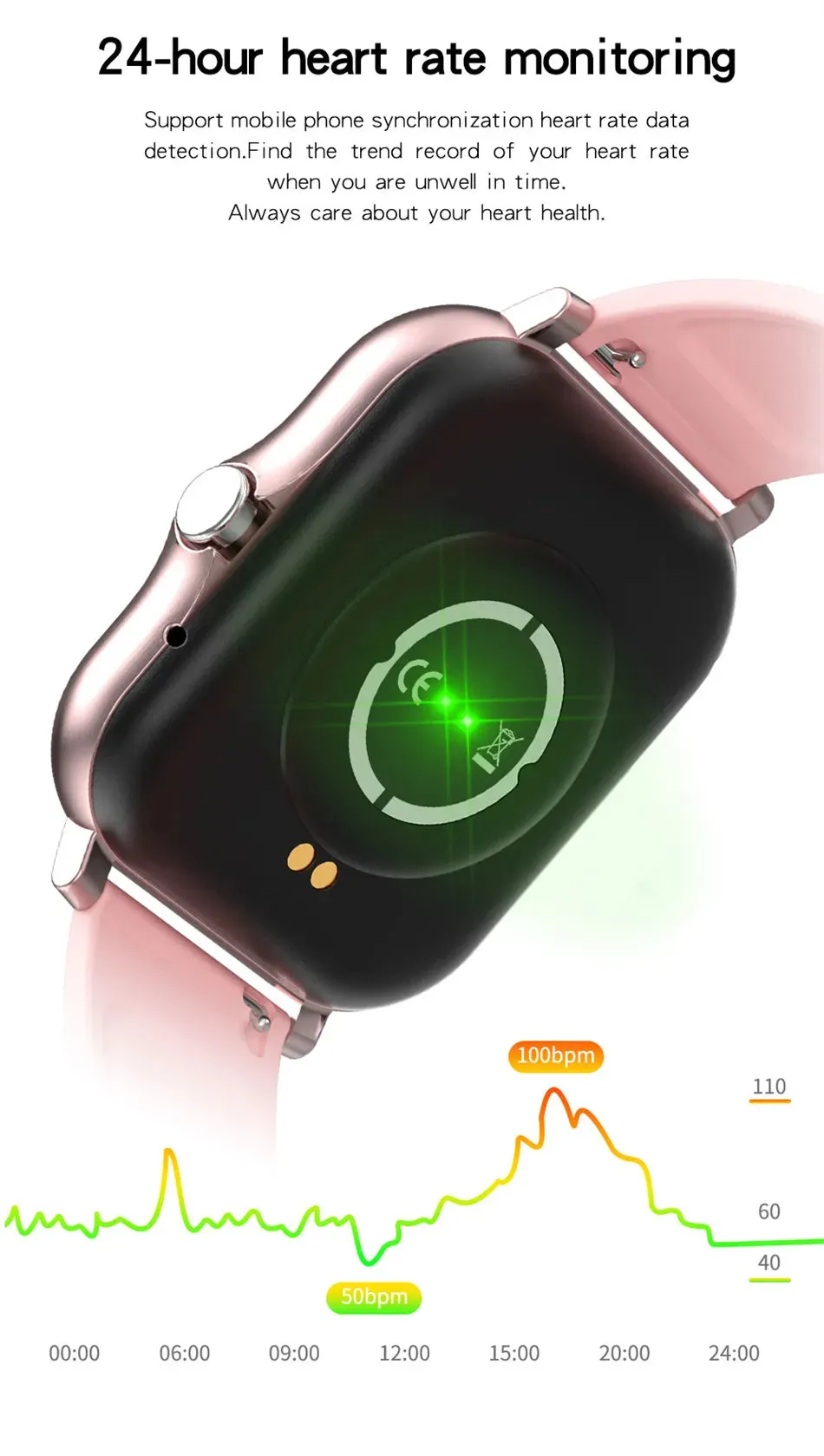 Bluetooth Call Smart Watch for Women