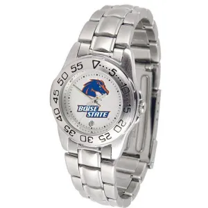 Boise State Broncos Ladies Steel Band Sports Watch