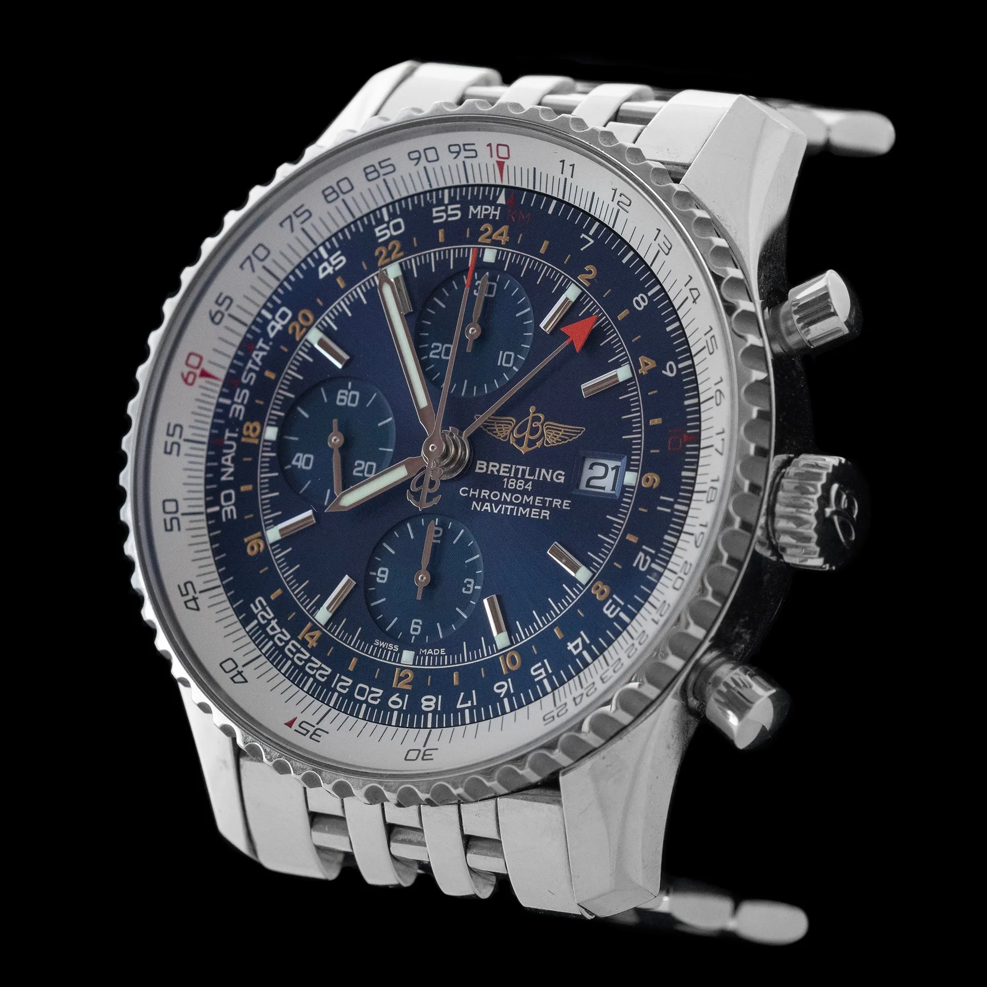 Breitling - 2017 Navitimer Chronograph GMT 46