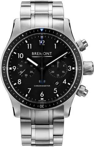 Bremont Watch Boeing Model 247 Chrono Black Bracelet