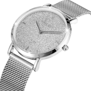 Bullion Gold Seamless Dial Watch - Steel Silver