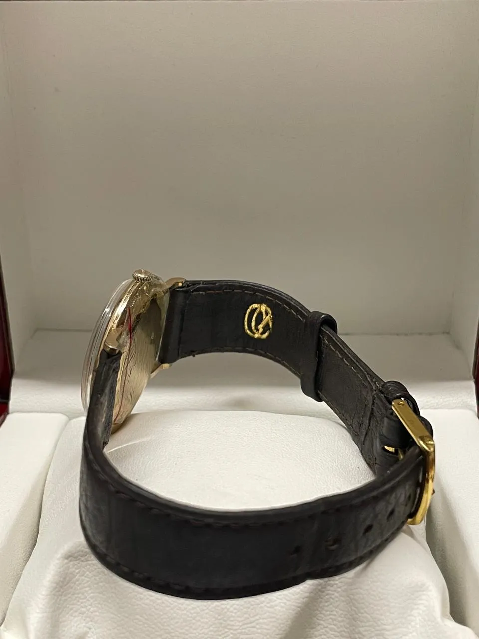 Bulova Vintage 1950s Watch - 10K GF, Black Dial, Black Strap- $6K APR w/ COA!!!!