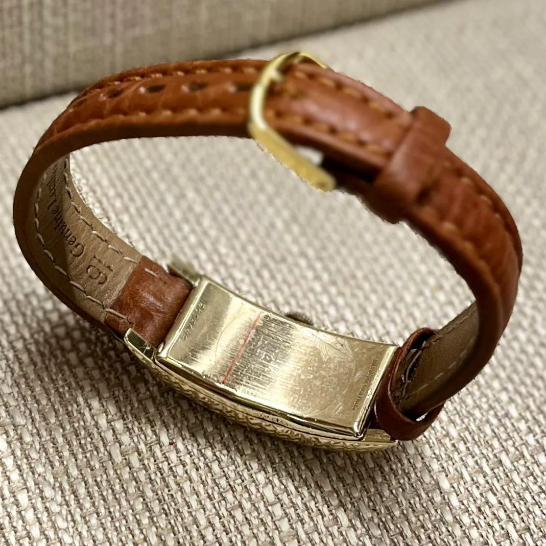 Bulova Vintage Extremely Unique Tank Curvex Gold Unisex Watch - $7K APR w/ COA!!